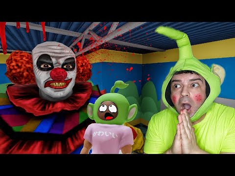 ¡ESCAPA de la TERRORÍFICA CASA de JUEGOS de PETEY el PAYASO en ROBLOX! 🎪😱 (Final ÉPICO)