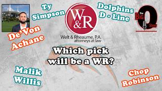 Big O and David Furones talk Miami Dolphins LIVE from NFL Owners Meetings in Phoenix!