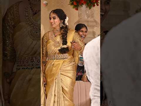 ചക്കിയുടെ കല്യാണ സാരീ എങ്ങനെ ഉണ്ട് #malavikajayaram #marriage #jayaram