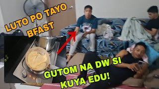 NAGLUTO PO AKO NG BFAST GUTOM NA DW PO SILA  MGA KALINGAP!!