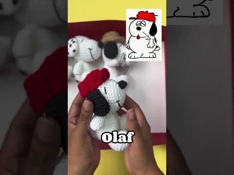Snoopy y sus hermanos 💚✨ #crochet #amigurumi #amigurumist #snoopy