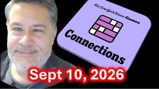 Art Plays Connections For Thursday September 10