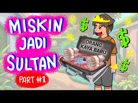 Kejujuran Pemulung Sampah Saat Menemukan Uang Jutaan #KARTUNLUCU | Kartun Drama, Animasi Lucu