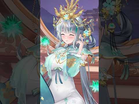 【放置少女】「あなたに揺さぶられるあたしの心、その琴線から流れる幸せのメロディーを、ちゃんと聞いてくださいね」『玉華霓裳』王貴人 #伊瀬茉莉也 #放置少女 #shorts