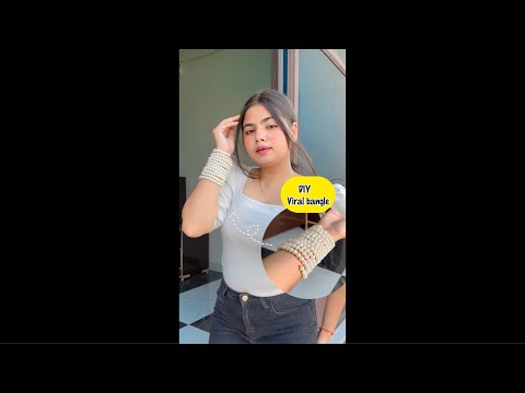 DIY viral Instagram bangle😱#bangle #diy #art #craft #shorts #youtubeshorts @itspriyanjalisingh