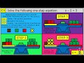 Balancing Equations and Solving for X