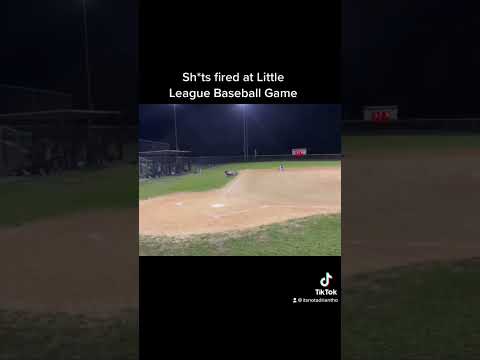 Shots Fired at Little League Baseball Game #baseball #sports #sad #foryou
