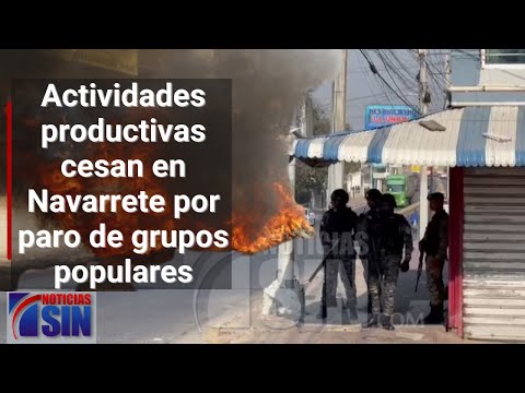 Actividades productivas cesan en Navarrete por paro