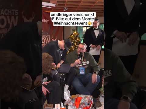 Monte Event E-Bike #twitch #twitclips #monte #weinachten #streamer #stream #twichmoments