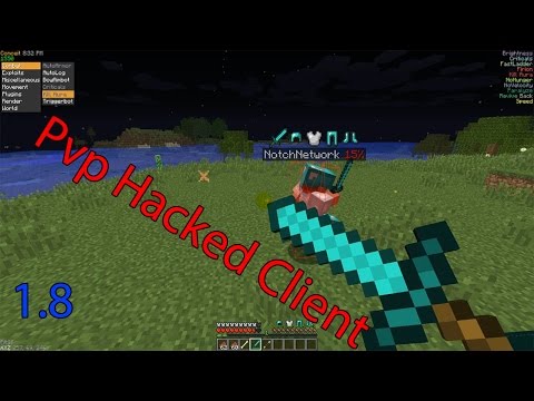 minecraft pvp hacked client 1.8.9