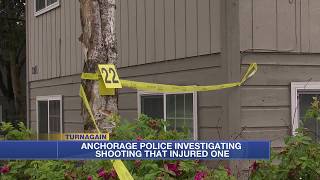 YouTube video thumbnail: Anchorage Police Investigating Shooting That Left one Injured