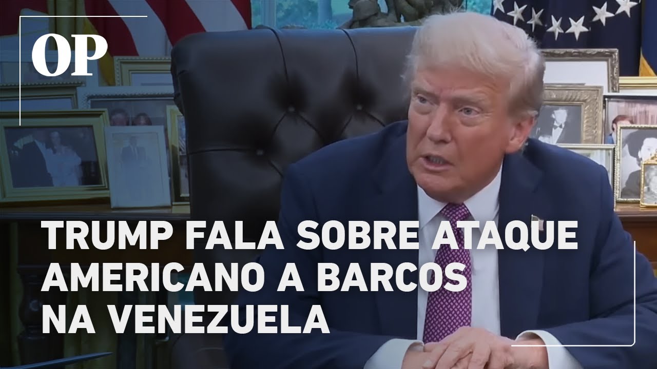 Trump diz que bilhões de dólares em drogas entram nos EUA vindos da Venezuela e explica ataque