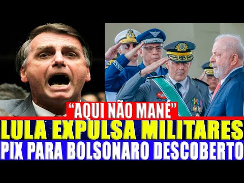 MILITARES FAZEM PIX PARA BOLSONARO E LULA DESCOBRE TODA A VERDADE! MILITARES SÃO EXPULSOS AS PRESSAS