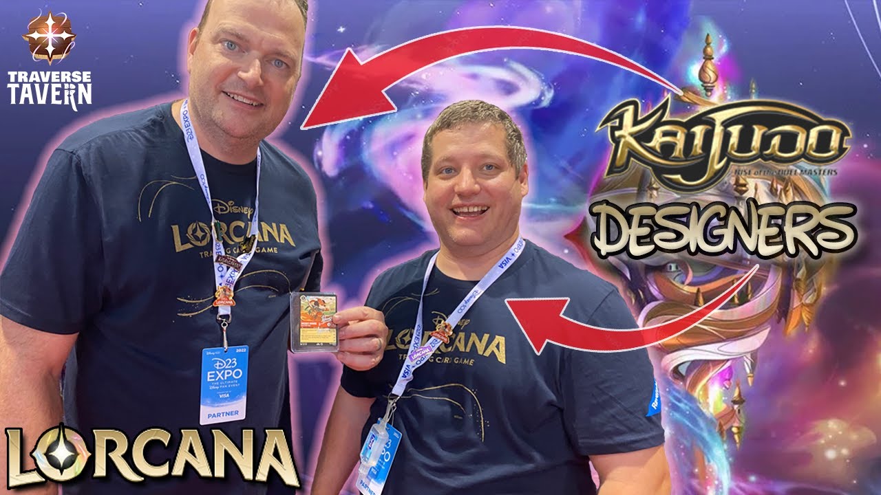 This GREAT Game From Disney Lorcana's Designers! | Discussion with @Raijinku about Kaijudo!