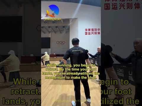 Coach Chen Master Forehand to Backhand Transition