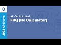 Mastering Free-Response Questions in AP Calculus AB