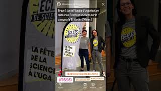 Fête de la science en Isère 2023 - Les story Instagram à la Une