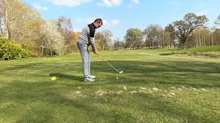 Play a hole with me 5th hole (old 14th) at Northop GC. Par 3 160 yards
