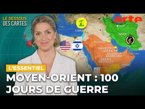Moyen-Orient : 100 jours de guerre | Le dessous des cartes | L'essentiel - ARTE