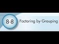 Factoring Higher Degree Polynomials by Grouping