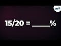 Understanding Percentages from Fractions