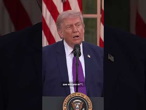 Trump dice que la Casa Blanca era una "casa de m***" antes de sus renovaciones