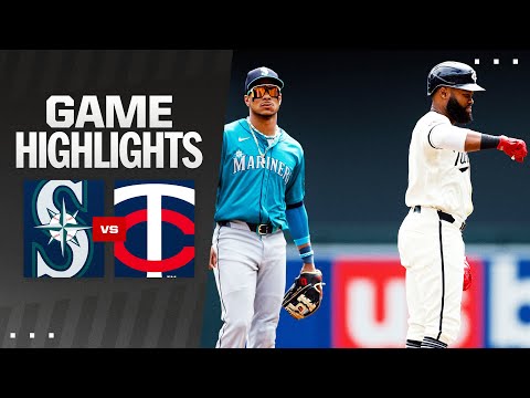 Mariners vs. Twins Game Highlights (5/9/24) | MLB Highlights video clip