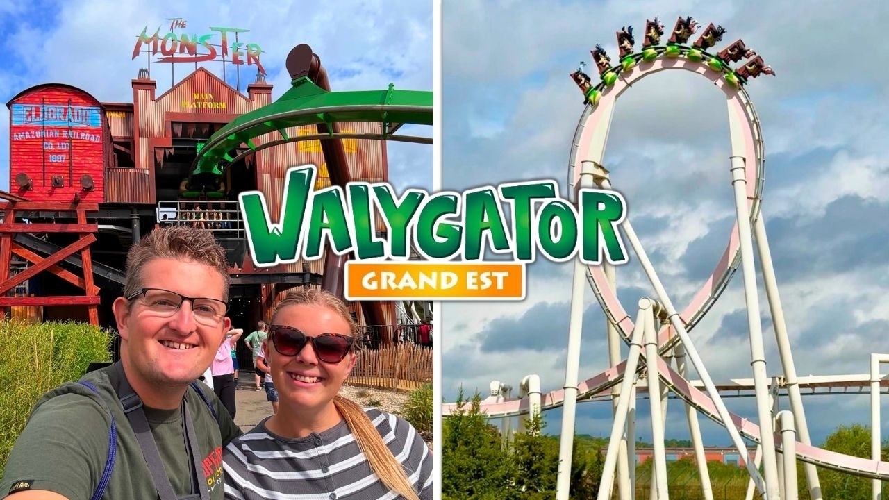 Walygator Grand Est Vlog 2026 - EPIC B&M Coaster & MORE!
