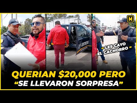 Estatales querían $20,000 pero les llego El Cachorro