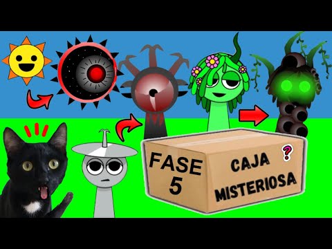 CAJA MISTERIOSA DE INCREDIBOX SPRUNKI FASE 5 PERO EL JUEGO ES EN LA VIDA REAL VS GATOS YOUTUBERS