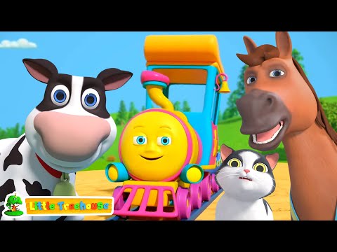 Farm Animals Song, Nursery Rhymes & More Kids Learning Cartoon Videos