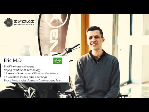 Brazilian Software Engineer in Beijing at Evoke Motorcycles.