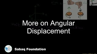 More on Angular Displacement