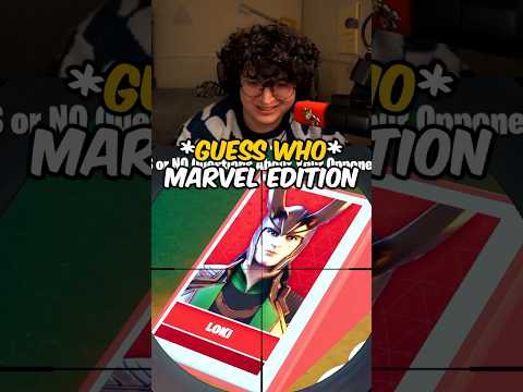 Marvel Guess Who on #fortnite #gaming