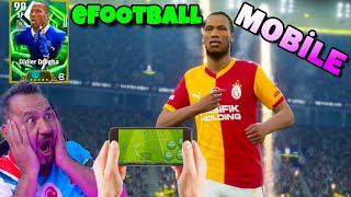 eFootball MOBİLE TOP AÇILIMI! | DROGBABAAAA!