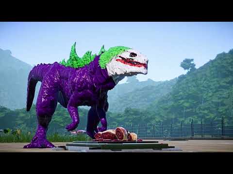 JOKER GODZILLA vs Batman Indoraptor & Iron Man vs Superman Dinosaur Fight