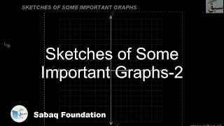 Sketches of Some Important Graphs-2