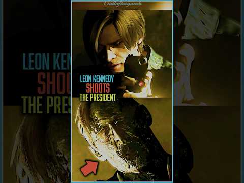Leon Was Forced To Shoot The President 💀 | Resident Evil 6 #shortsLeon Kills President