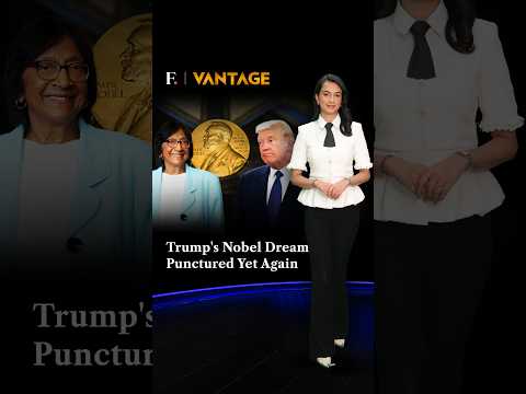 Trump's Nobel Dream Punctured Yet <strong>Again</strong> | Vantage <strong>on</strong> Firstpost