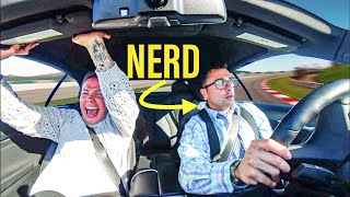 NERD Takes Driving Instructors STREET DRIFTING! (MUST WATCH)