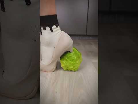 High heels take on cabbage & slime