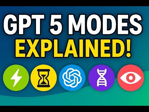 GPT‑5 Modes Explained: Instant, Thinking & Pro – Choose the Right One