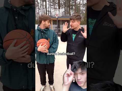Can Chandler from MrBeast dunk a basketball?