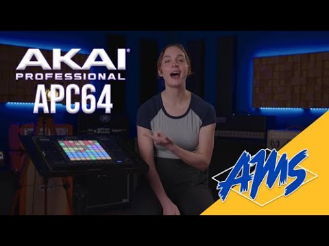 The Akai APC64 Ableton Live Controller is one of the most intuitive controllers for music production