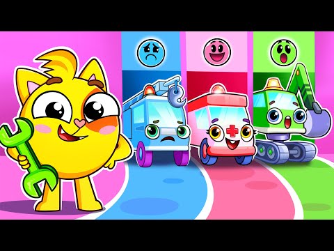 Toy Cars Adventure! 🚙 Race, Fix and Play! Funny Kids Songs