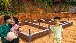 Building a Complete House Foundation | Every Brick Creates a Solid Foundation