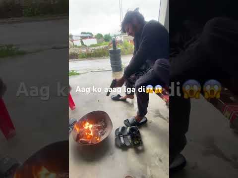 Aag ko aag lga di😱😱