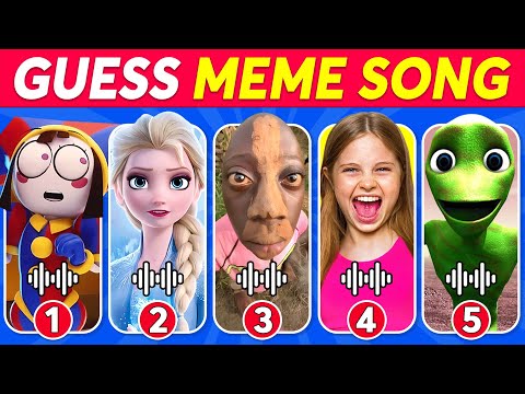 GUESS MEME & WHO'S SINGING🎤🎵🔥| Lay Lay, King Ferran, Salish Matter, MrBeast, Elsa, Tenge