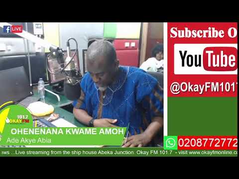 Ade Akye Abia With Kwame Nkrumah Tikese On Okay 101.7 Fm (08/01/2025)