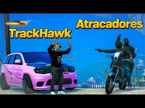 Pintamos la TrackHauwk De Rosa Para Evitar 2 Atracadores